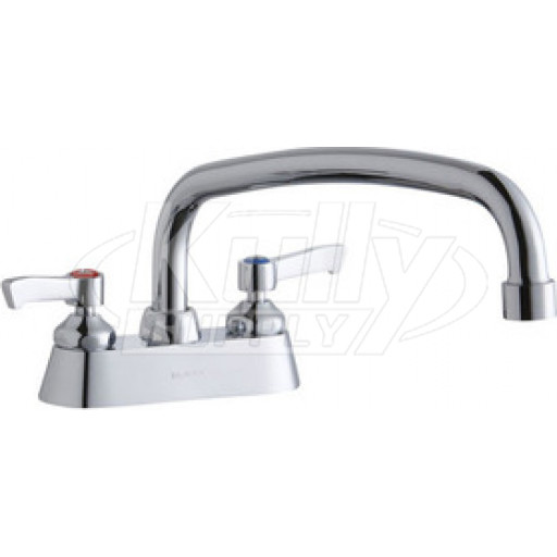 Elkay LK406AT12L2 4" Centerset Deck Mount Faucet