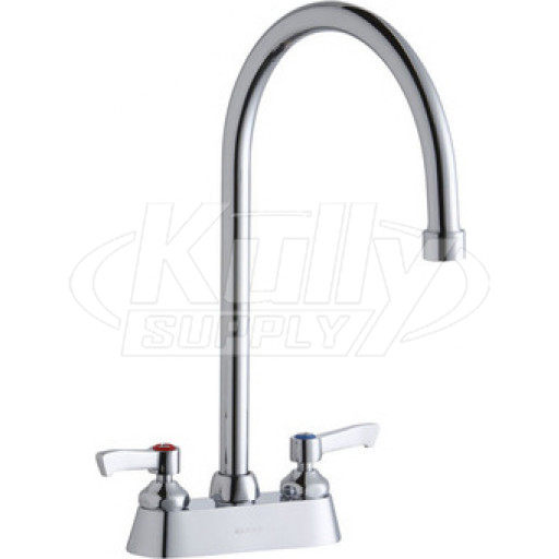 Elkay LK406GN08L2 4" Centerset Deck Mount Faucet