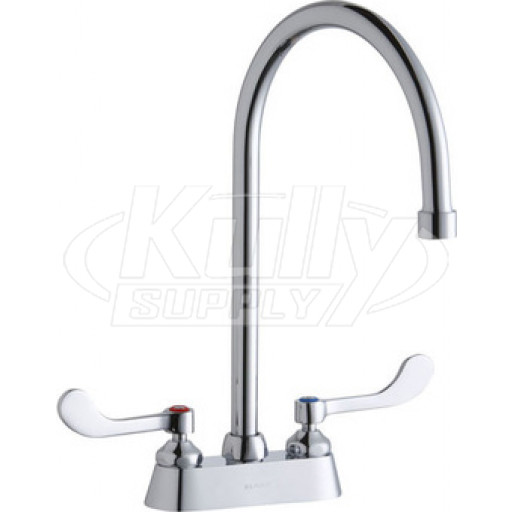 Elkay LK406GN08T4 4" Centerset Deck Mount Faucet