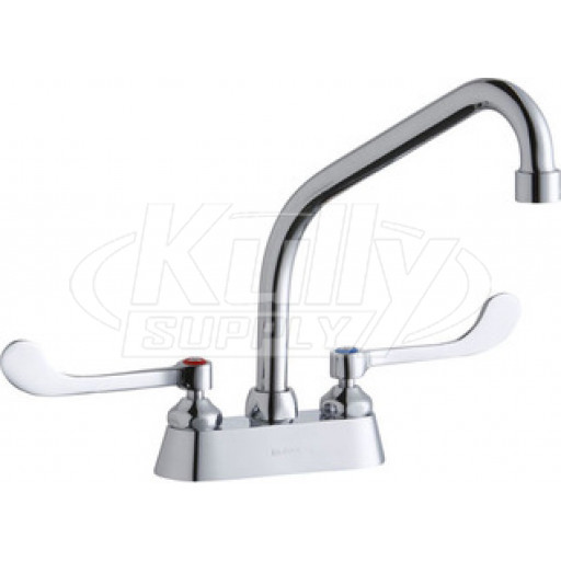 Elkay LK406HA08T6 4" Centerset Deck Mount Faucet
