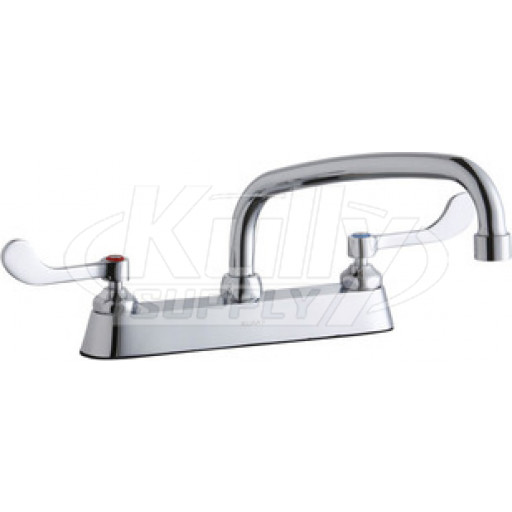 Elkay LK810AT10T4 8" Centerset Deck Mount Faucet