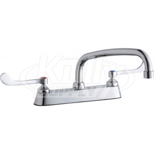 Elkay LK810AT10T6 8" Centerset Deck Mount Faucet