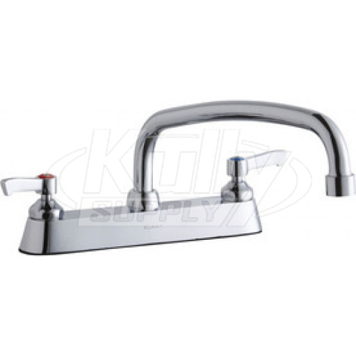 Elkay LK810AT12L2 8" Centerset Deck Mount Faucet