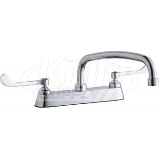 Elkay LK810AT12T6 8" Centerset Deck Mount Faucet