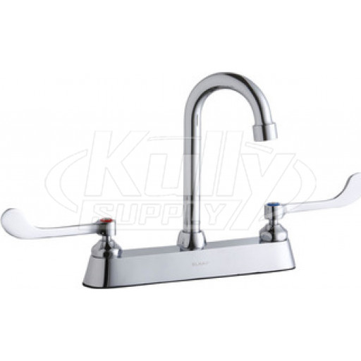 Elkay LK810GN04T6 8" Centerset Deck Mount Faucet