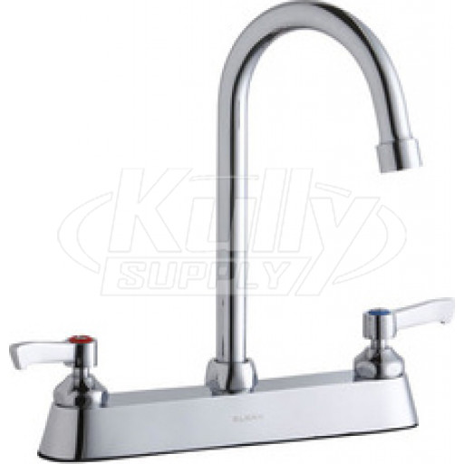 Elkay LK810GN05L2 8" Centerset Deck Mount Faucet