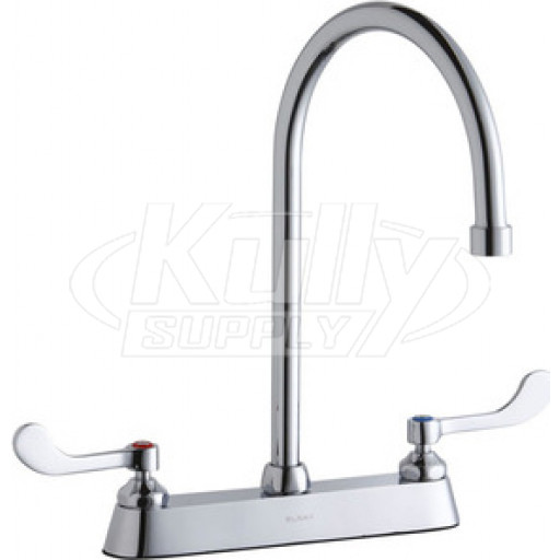 Elkay LK810GN08T4 8" Centerset Deck Mount Faucet