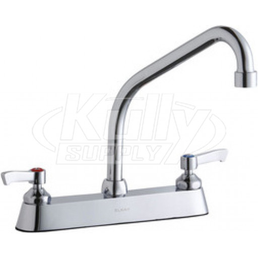 Elkay LK810HA08L2 8" Centerset Deck Mount Faucet