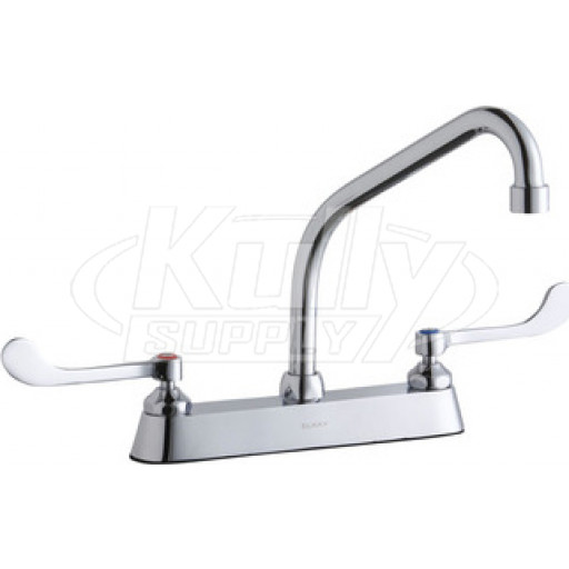 Elkay LK810HA08T6 8" Centerset Deck Mount Faucet