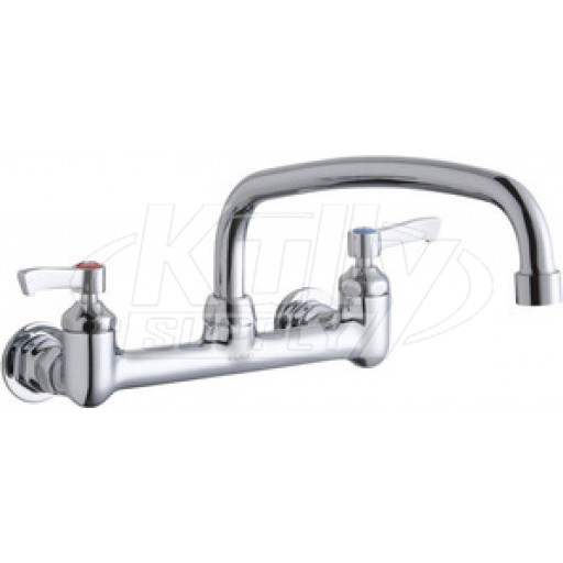 Elkay LK940AT12L2H 8" Centerset Wall Faucet