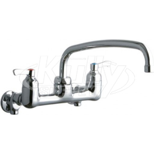 Elkay LK940AT12L2S 8" Centerset Wall Faucet