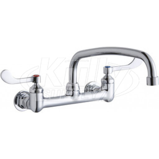 Elkay LK940AT12T4H 8" Centerset Wall Faucet