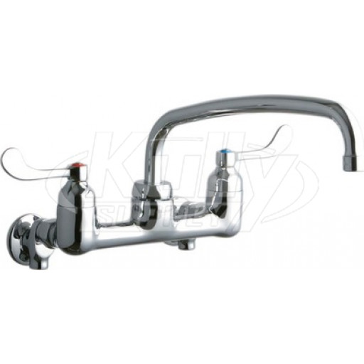 Elkay LK940AT12T4S 8" Centerset Wall Faucet