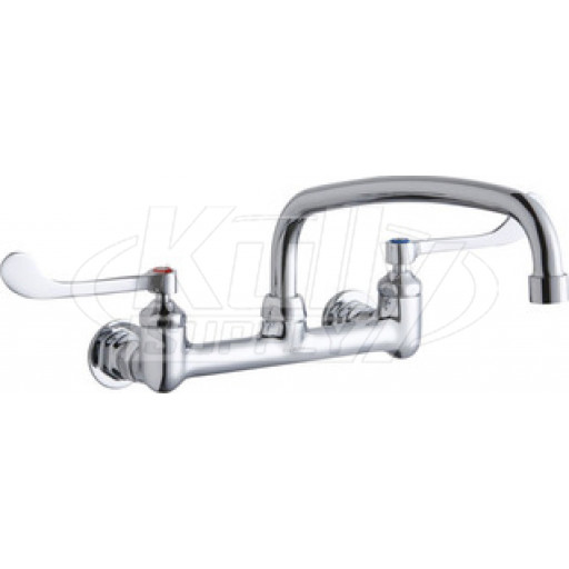 Elkay LK940AT12T6H 8" Centerset Wall Faucet