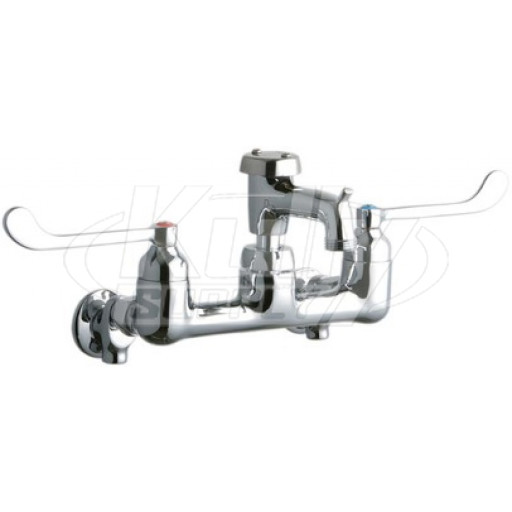 Elkay LK940BP03T6S 8" Centerset Wall Faucet