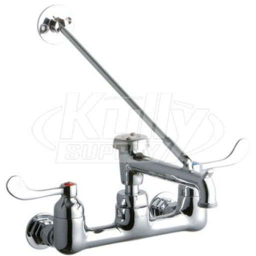 Elkay LK940BP07T4H 8" Centerset Wall Faucet