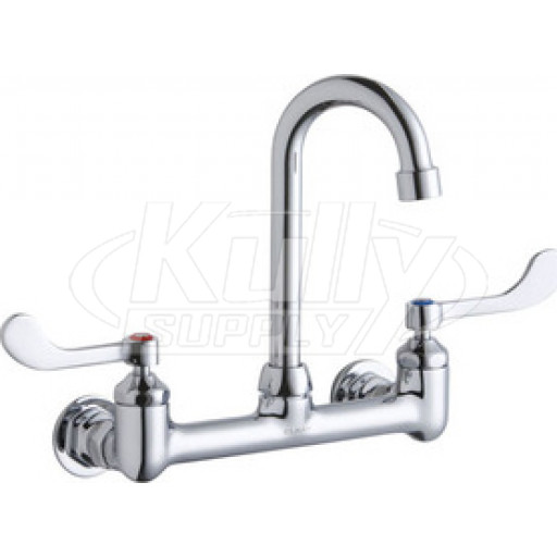 Elkay LK940GN04T4H 8" Centerset Wall Faucet