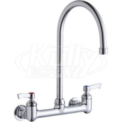 Elkay LK940GN08L2H 8" Centerset Wall Faucet