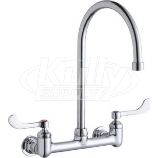Elkay LK940GN08T4H 8" Centerset Wall Faucet