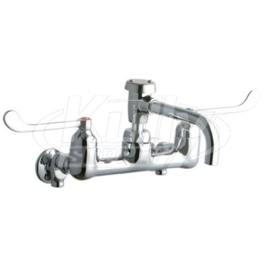 Elkay LK940VS07T6S 8" Centerset Wall Faucet