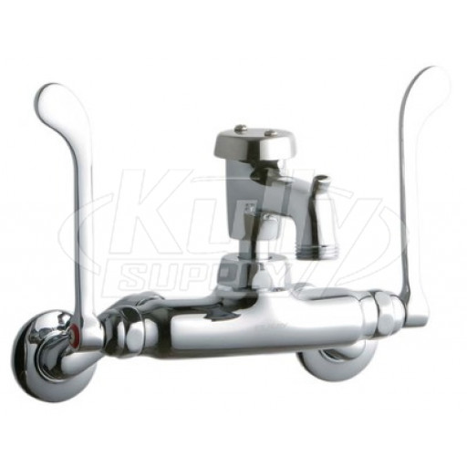 Elkay LK945BP03T6T Wall Mount Faucet, 3"-8" Adjustable  Centers