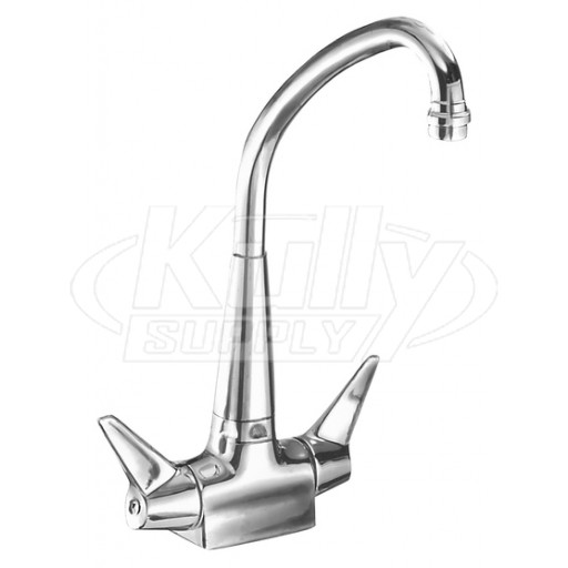 Elkay Lkd2223 Dual Handle Single Hole Bar Faucet Kullysupply Com
