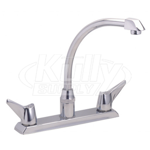 Elkay LKD2442 8" Centerset Deck Mount Faucet