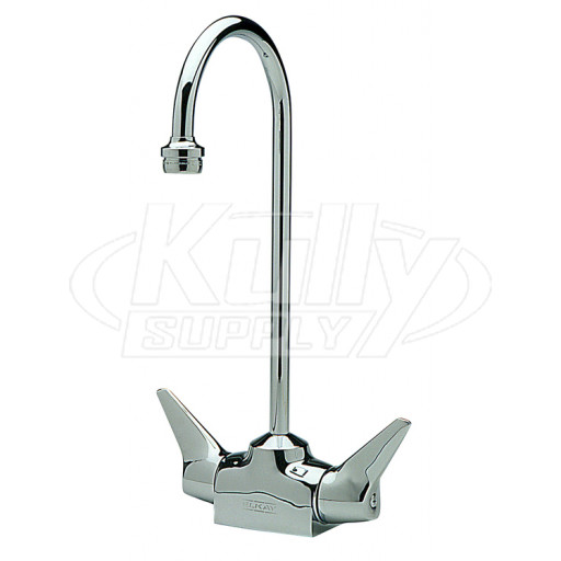 Elkay LKDVR208813 Dual Handle, Single Hole Bar Faucet - Vandal Resistant 