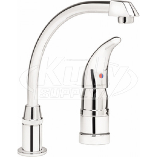 Elkay LKE4121 Single Handle Concealed Deck Mount Faucet