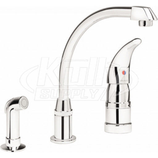 Elkay LKE4123 Single Handle Concealed Deck Mount Faucet (Discontinued)
