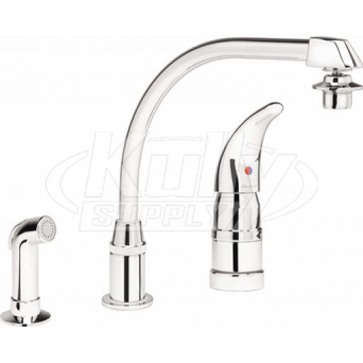 Elkay LKE4124F Single Handle Concealed Deck Mount Faucet (Discontinued)
