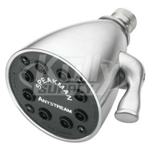 Speakman S-2251-SC 8-Jet Anystream Showerhead - Brushed Chrome (Discontinued)