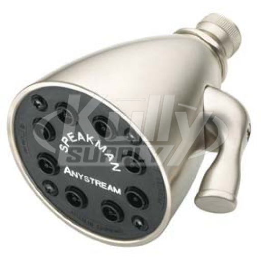 Speakman S-2251-BN 8-Jet Anystream Showerhead - Brushed Nickel