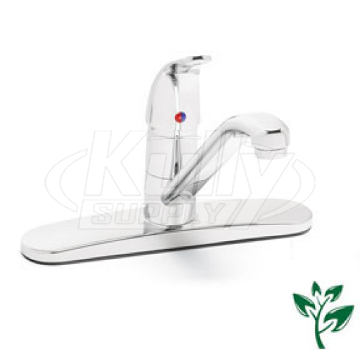 Speakman S-3762 Vandal-Resistant 8" Single Lever Kitchen Faucet