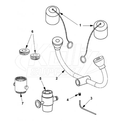 Bradley S19-200B Parts Breakdown