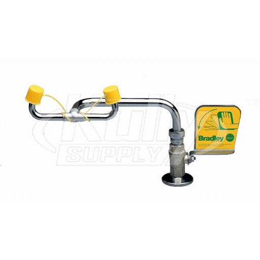 Bradley S19-270B Laboratory Swing Away Eyewash (Right Hand)