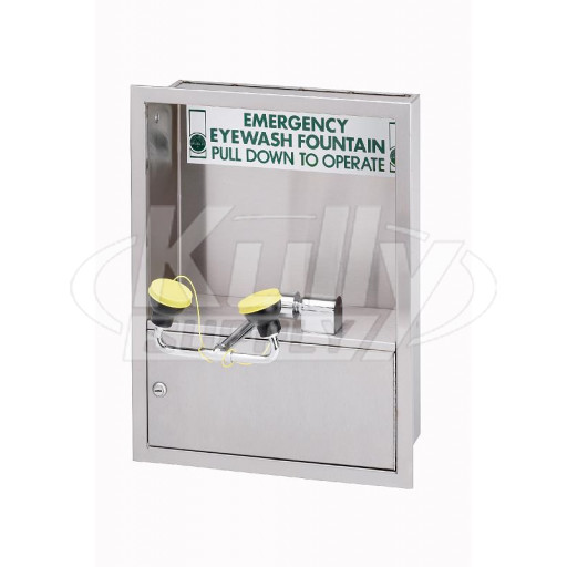 Bradley S19-270JC Swing-Down Cabinet-Mounted Eye/Face Wash