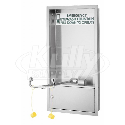 Bradley S19-281 Swing-Down Barrier-Free Cabinet-Mounted Eye/Face Wash