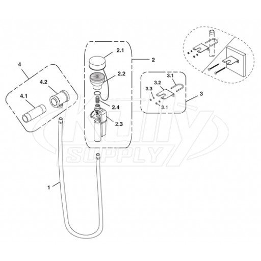 Bradley S19-430SH Parts Breakdown