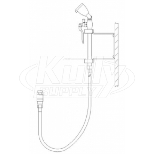 Speakman SEF-9200-ILR Faucet-Mounted Eyewash (with Drench Hose)