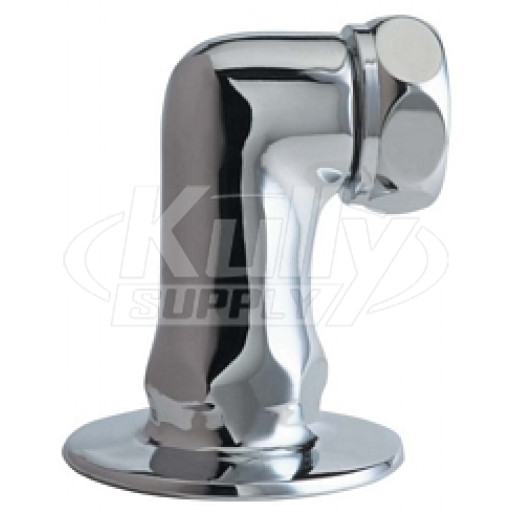 Chicago SSJKABCP Angle 2-1/2" Inlet Supply Arm  with 1/2" NPT Female Thread Inlet