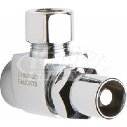 Chicago STC-22-00-AB Angle Stop Compression Valve with Loose Key Handle