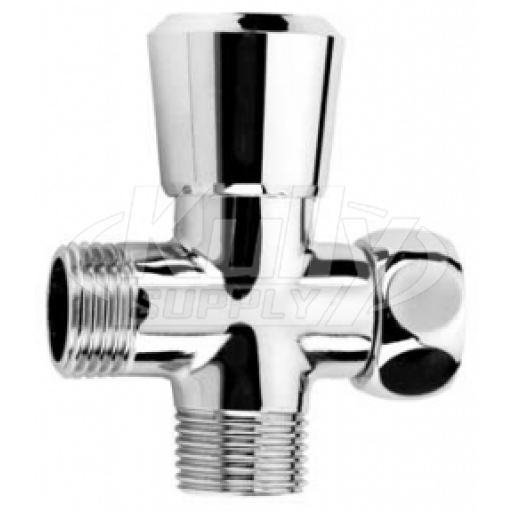 Speakman VS-111 Shower Diverter, 1/2" FNPS Inlet & 1/2 MNPS Outlet - Polished Chrome