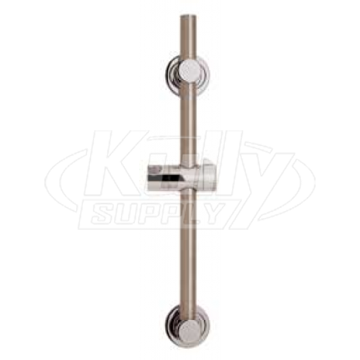 Speakman VS-153-ADA-BN 24" Combination Slide Bar/Grab Bar - Brushed Nickel