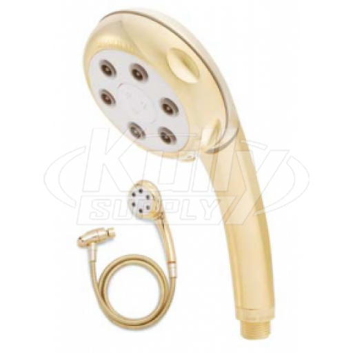 Speakman VS-82620-PB 6-Jet Anystream Handheld Showerhead - Polished Brass (Discontinued)