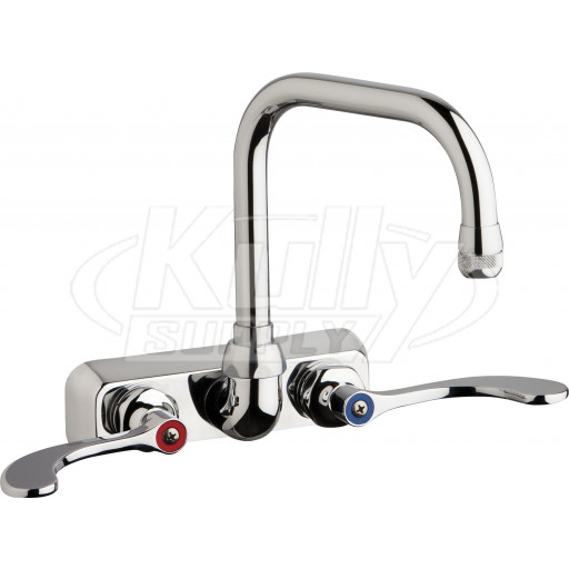 Chicago W4W-DB6AE1-317ABCP Hot and Cold Water Workboard Sink Faucet