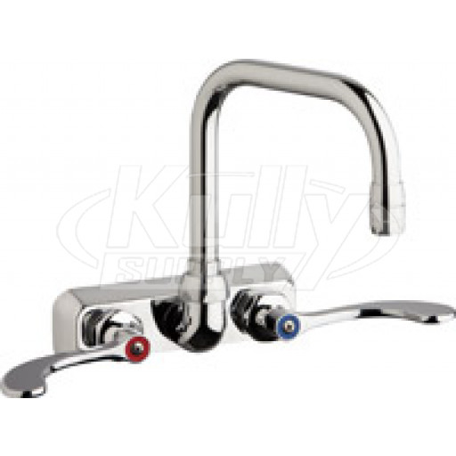 Chicago W4W-DB6AE35-317AB Hot and Cold Water Washboard Sink Faucet