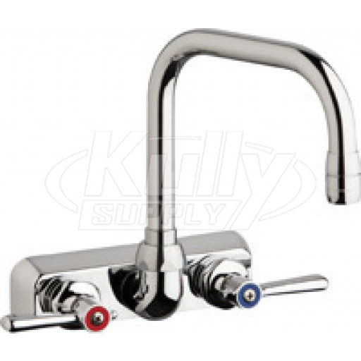 Chicago W4W-DB6AE35-369AB Hot and Cold Water Washboard Sink Faucet