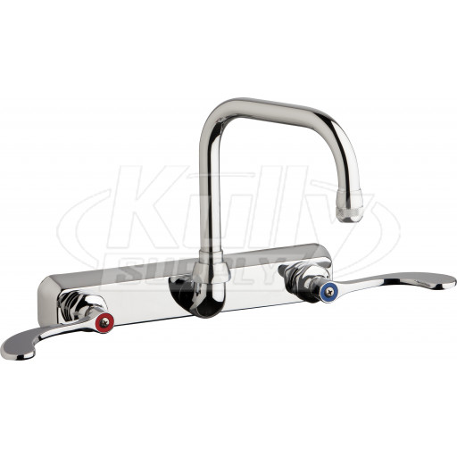 Chicago W8W-DB6AE1-317ABCP Hot and Cold Water Workboard Sink Faucet