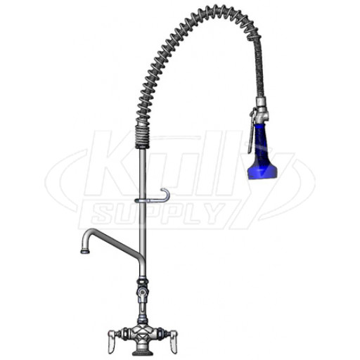 T&S Brass B-0113-A10-08C EasyInstall Pre-Rinse Unit 